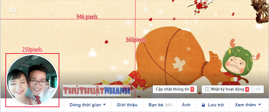Kích thước ảnh bìa Facebook Avatar Facebook Group Fanpage 2023