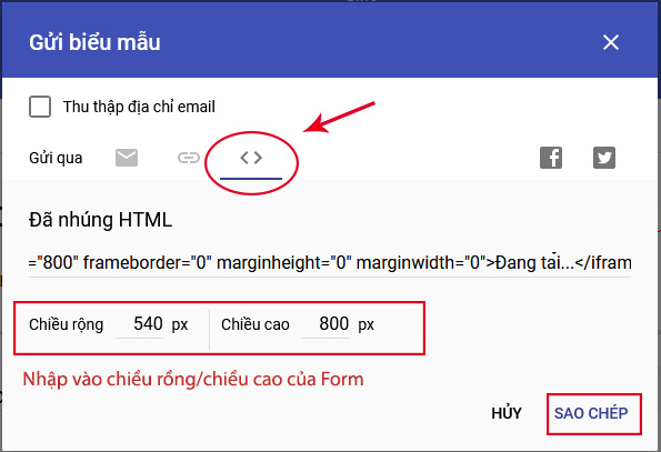 Hướng dẫn tạo Google Forms và Nhúng nó vào website/blog của bạn