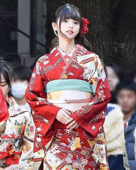 girl xinh Nhat Ban vs Kimono