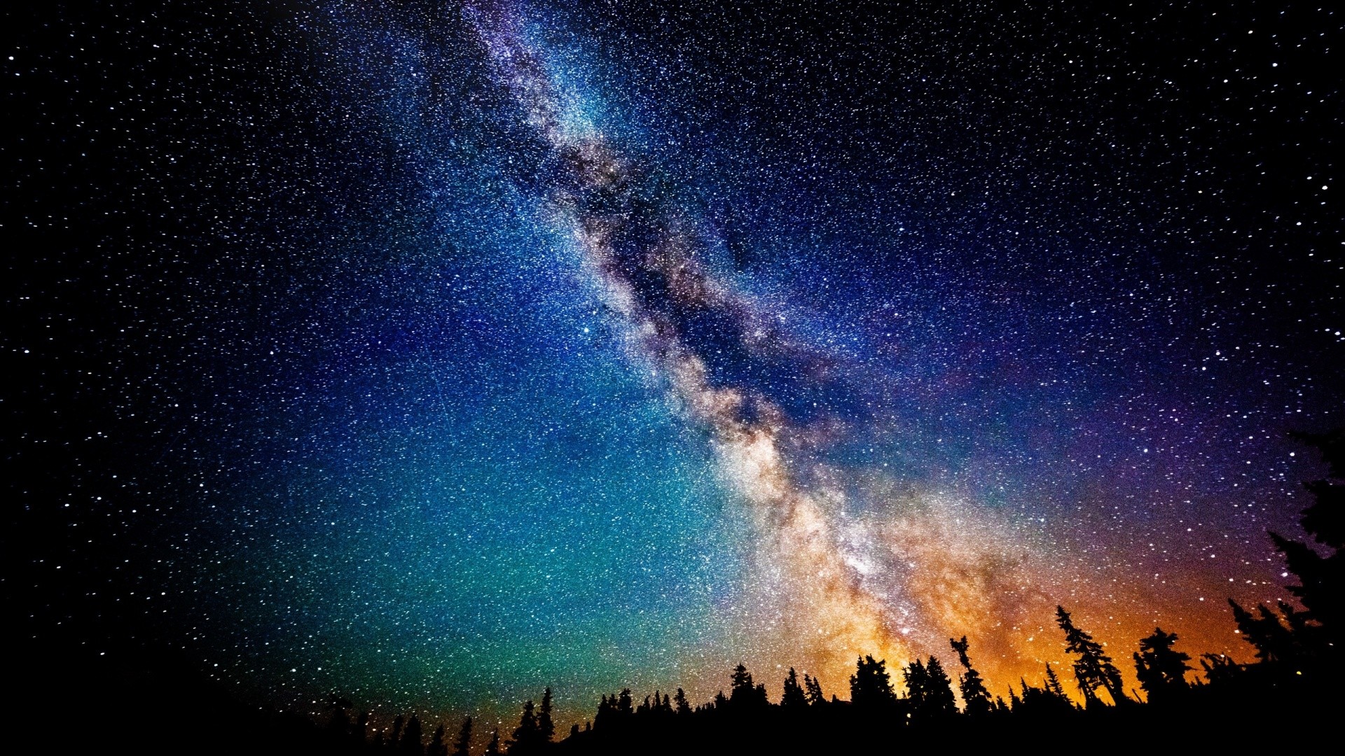 Hình Nền Thiên Hà Milky Way Full-Hd (Dải Ngân Hà)