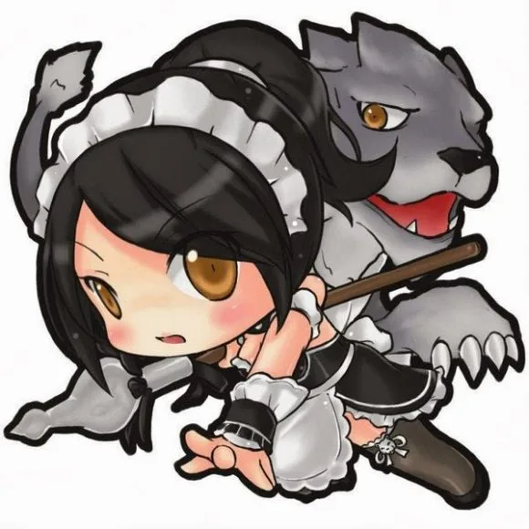 anh chibi lol Nidalee hau gai