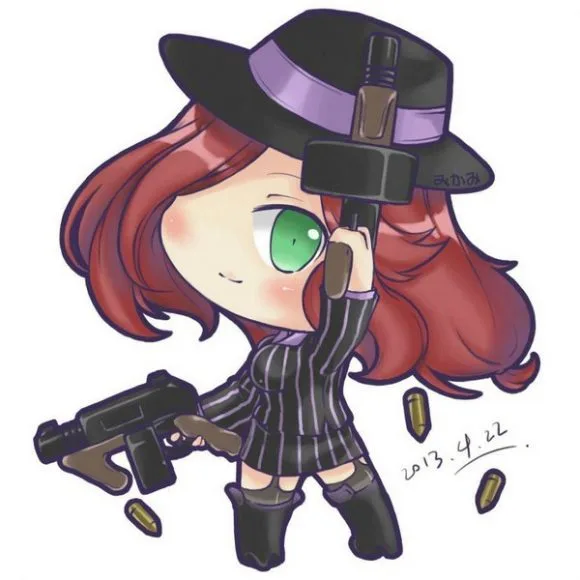 anh chibi lol Miss Fortune