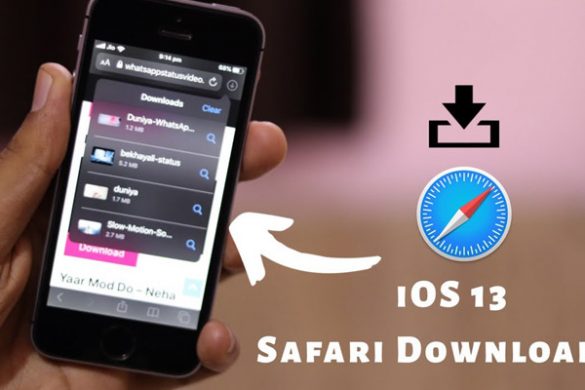cach tai file cho iphone ipad tren Safari