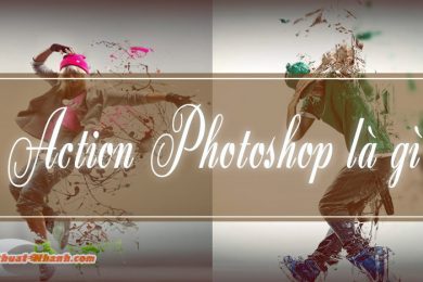 cach dung action trong photoshop