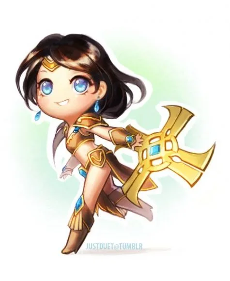 anh chibi lol dep va ngau nhat