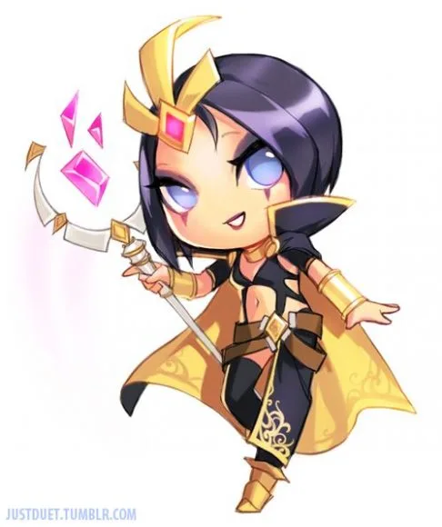 anh chibi lol dep va ngau nhat