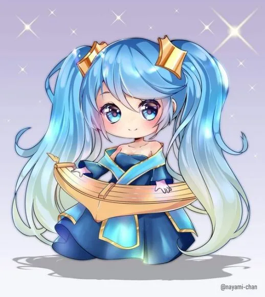 anh chibi lol dep va ngau nhat