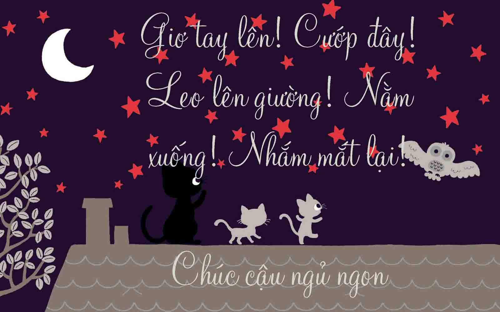 Những Hình Ảnh Và Lời Chúc Ngủ Ngon Hay, Lãng Mạn Và Cực Kỳ Dí Dỏm...