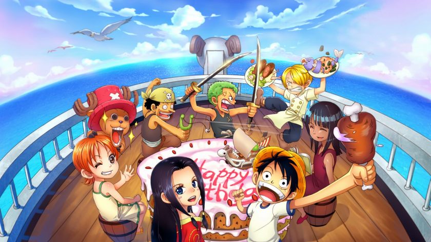 Happy Birthday anime One Piece
