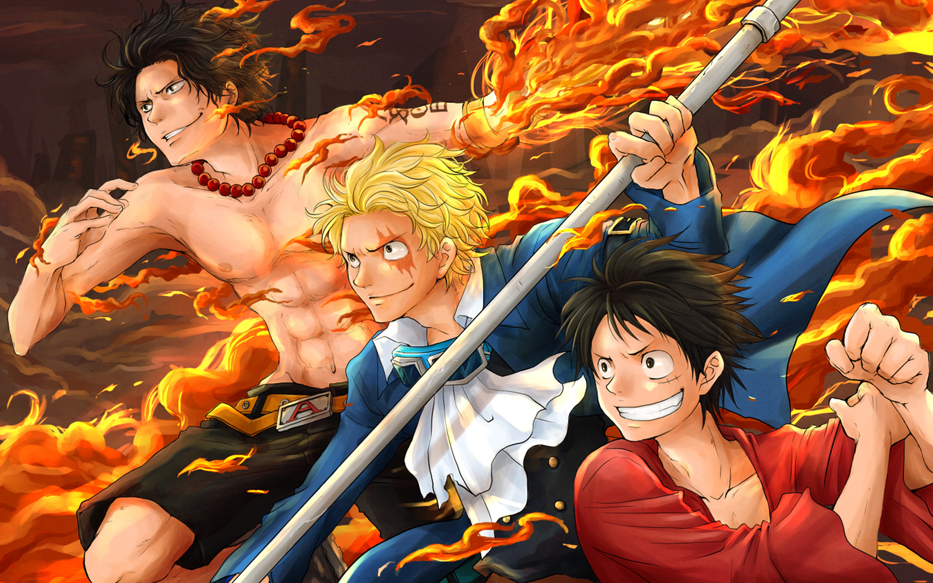 Hình nền One Piece cực chất full HD cho ae mê anime này