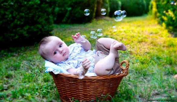 hinh anh em be dang yeu nam trong noi dan bang may