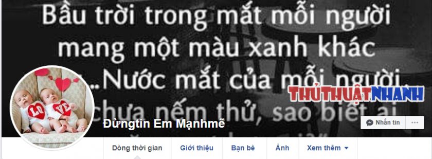 ten nick facebook ngan buon tam trang
