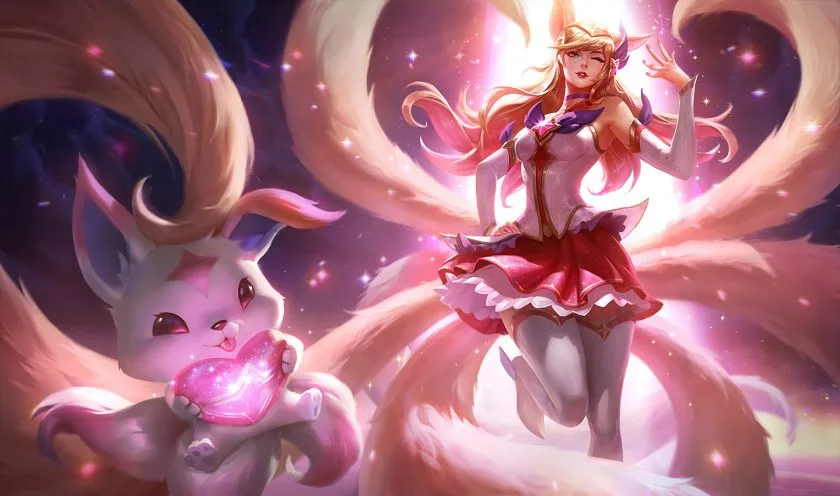 ảnh nền Ahri game LOL