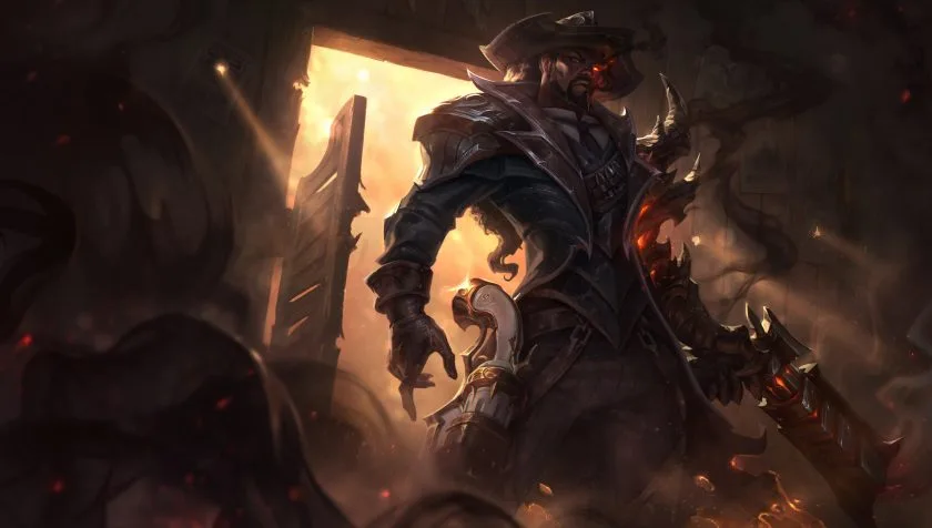 ảnh nền xạ thủ Lucian game LOL