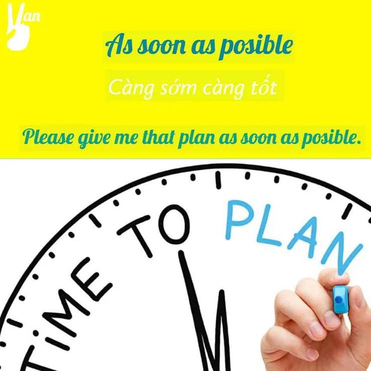 cach dung As soon as