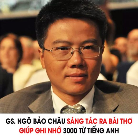 GS Ngo Bao Chau sang tac bai tho giup ghi nho 3000 tu Tieng Anh