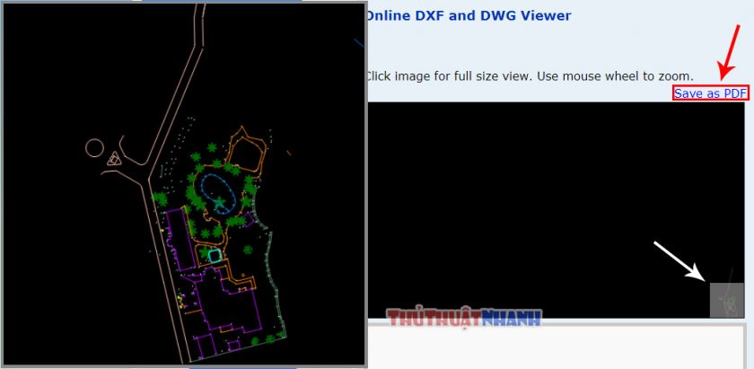 xem chi tiet ban ve file dwg online chuyen dwg sang pdf