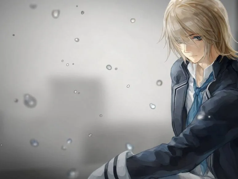 anh con trai buon hoat hinh anh boy buon anime