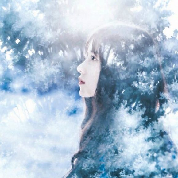 anh long co gai dep lam anh dai dien