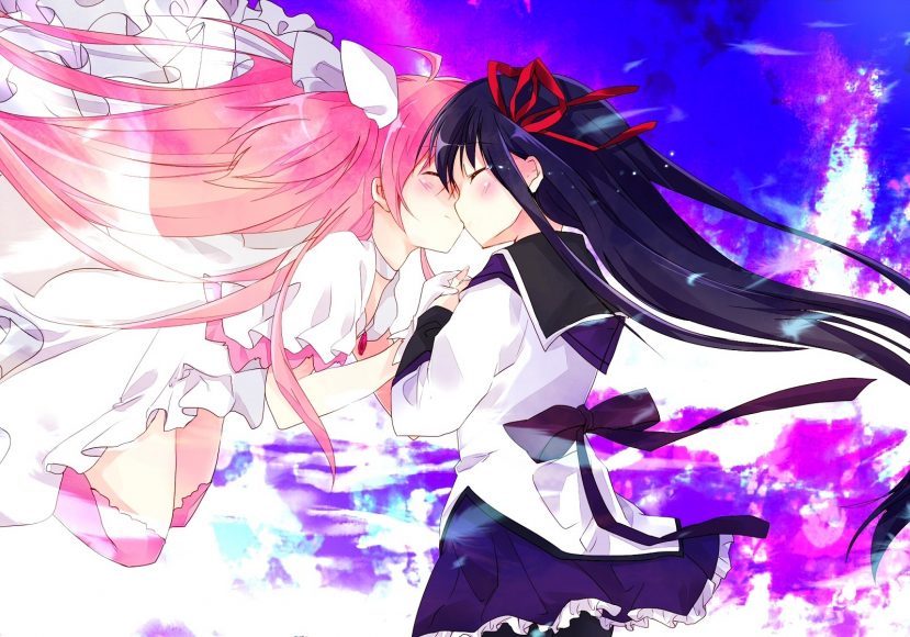 anh nu hon tinh yeu anime de thuong