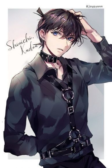 anime boy shinichi kudo