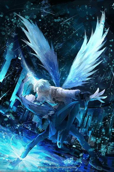 hinh anime thien than co canh