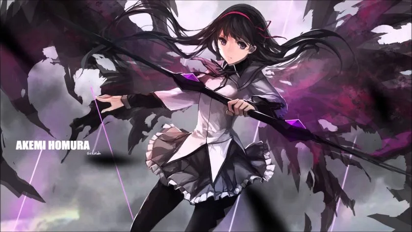 hinh nen anime girl cam kiem lanh lung de thuong cho may tinh