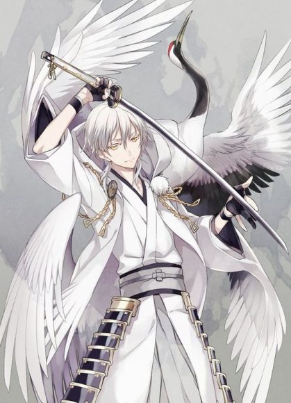 hinh nen anime thien than co canh cho smartphone