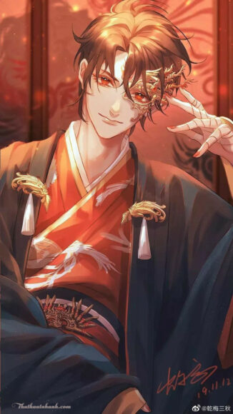 Ảnh anime nam cổ trang đẹp ngất ngây