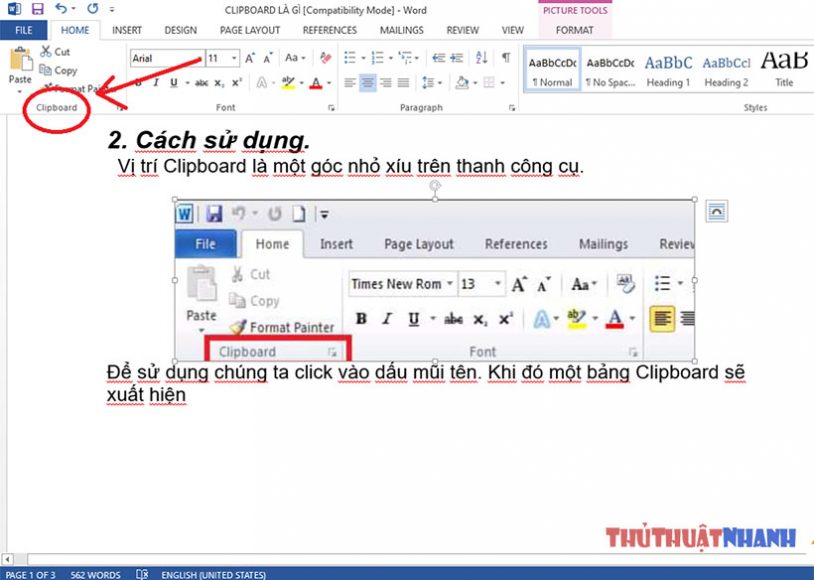 cach su dung clipboard