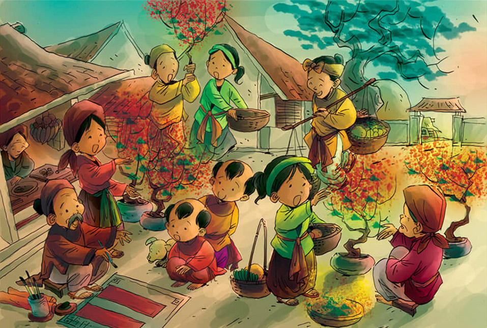 Hình ảnh Việt Nam sống động trong tranh vẽ của các họa sĩ nước ngoài