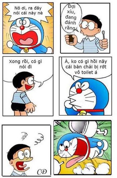 ảnh chế Doremon và Nobita