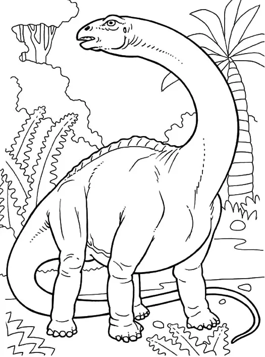 ảnh khủng long cổ dài