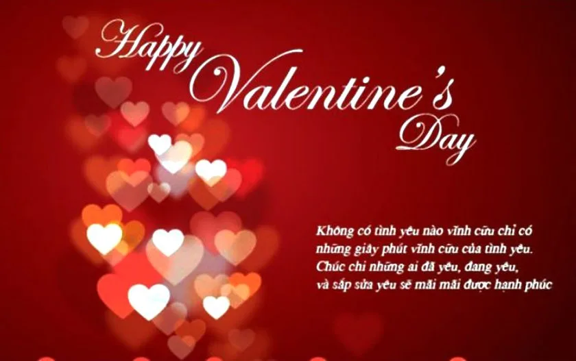 ảnh Valentine có chữ ngọt ngào đẹp nhất