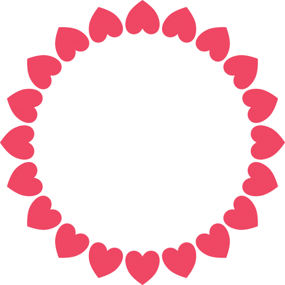 background khung trái tim tình yêu png và vector