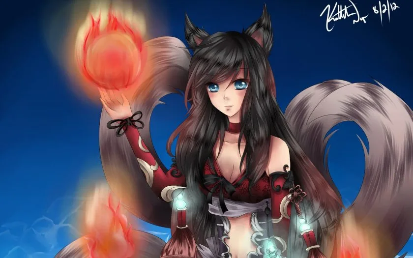 hình nền ahri game LMHT