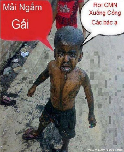 anh che hai huoc cuoi dau bung