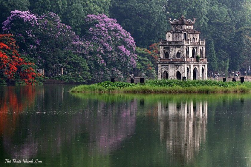 canh dep ho hoan kiem Ha Noi Viet Nam