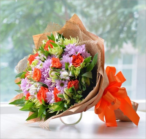 hoa sinh nhat tang ban be