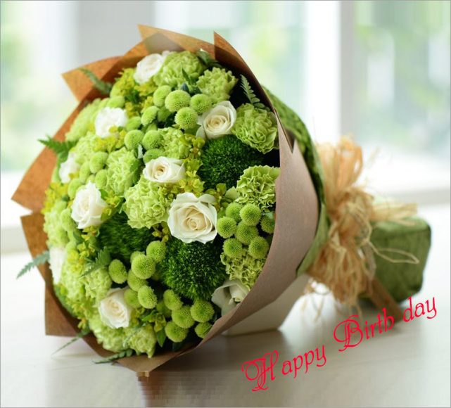 hoa sinh nhat tang con trai