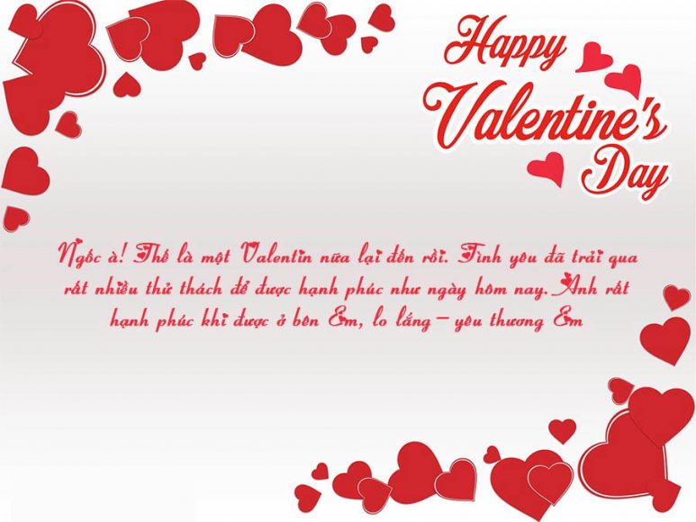 thiep valentine va loi chuc ngay le tinh nhan
