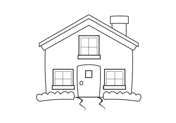 Vẽ ngôi nhà đẹp cho bé