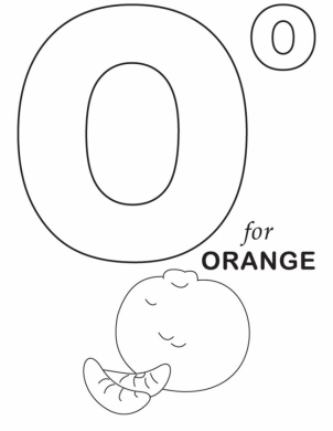 tranh tap to chu O trong bang chu cai tieng anh