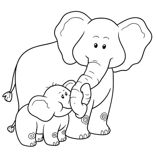 tranh to mau con voi (2)