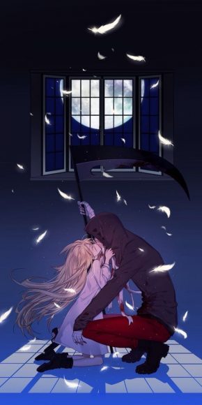 hình nền đẹp về tình yêu anime