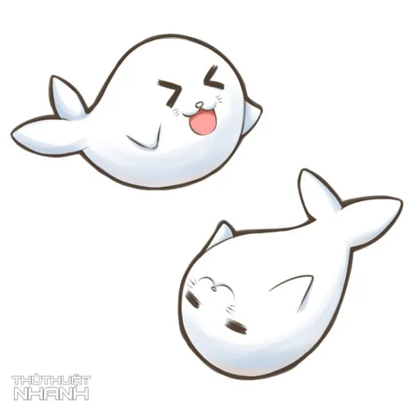 hinh ve cute don gian