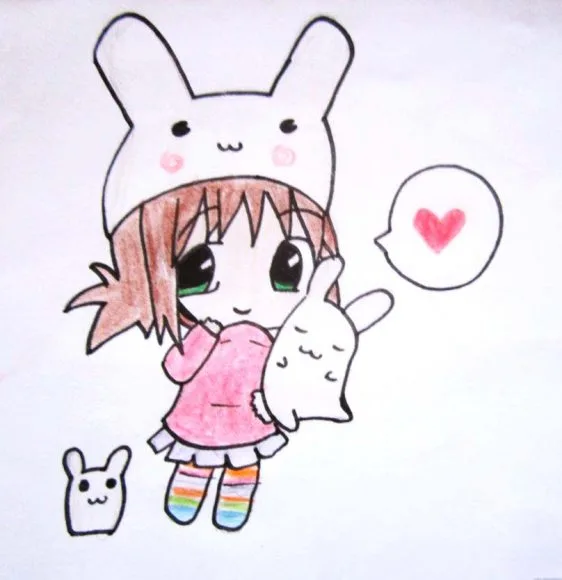 hinh ve de thuong cute ngo nghinh (3)