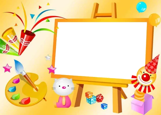 khung ghép ảnh sinh nhật đẹp cho bé