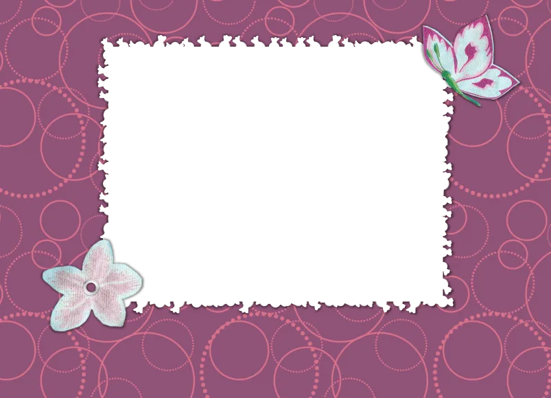 khung hình đẹp màu tím