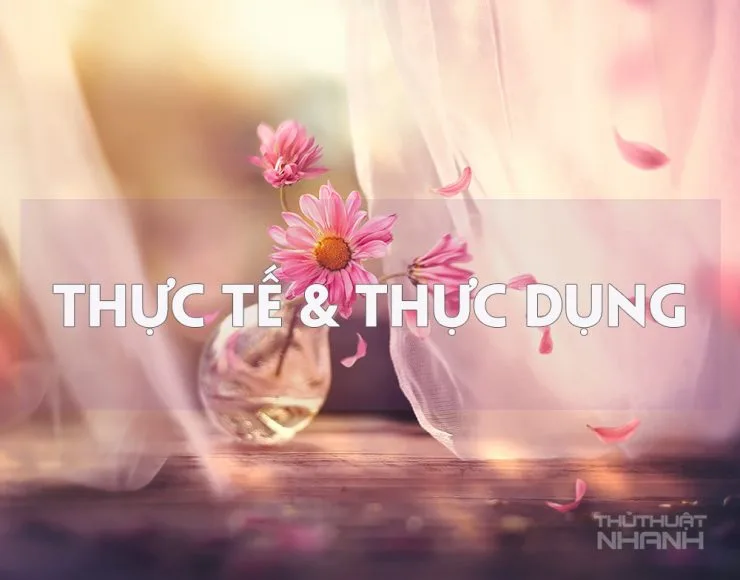 thế nào là thực tế và thực dụng